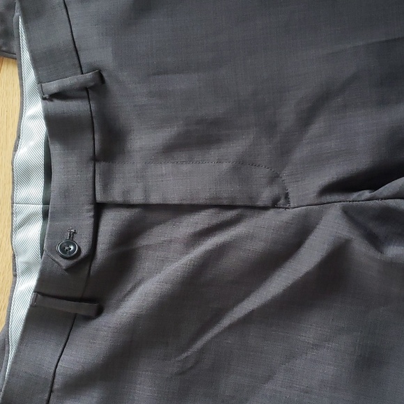 Michael Kors womens flat front dress slacks 36w x 30l straight leg - Picture 4 of 5